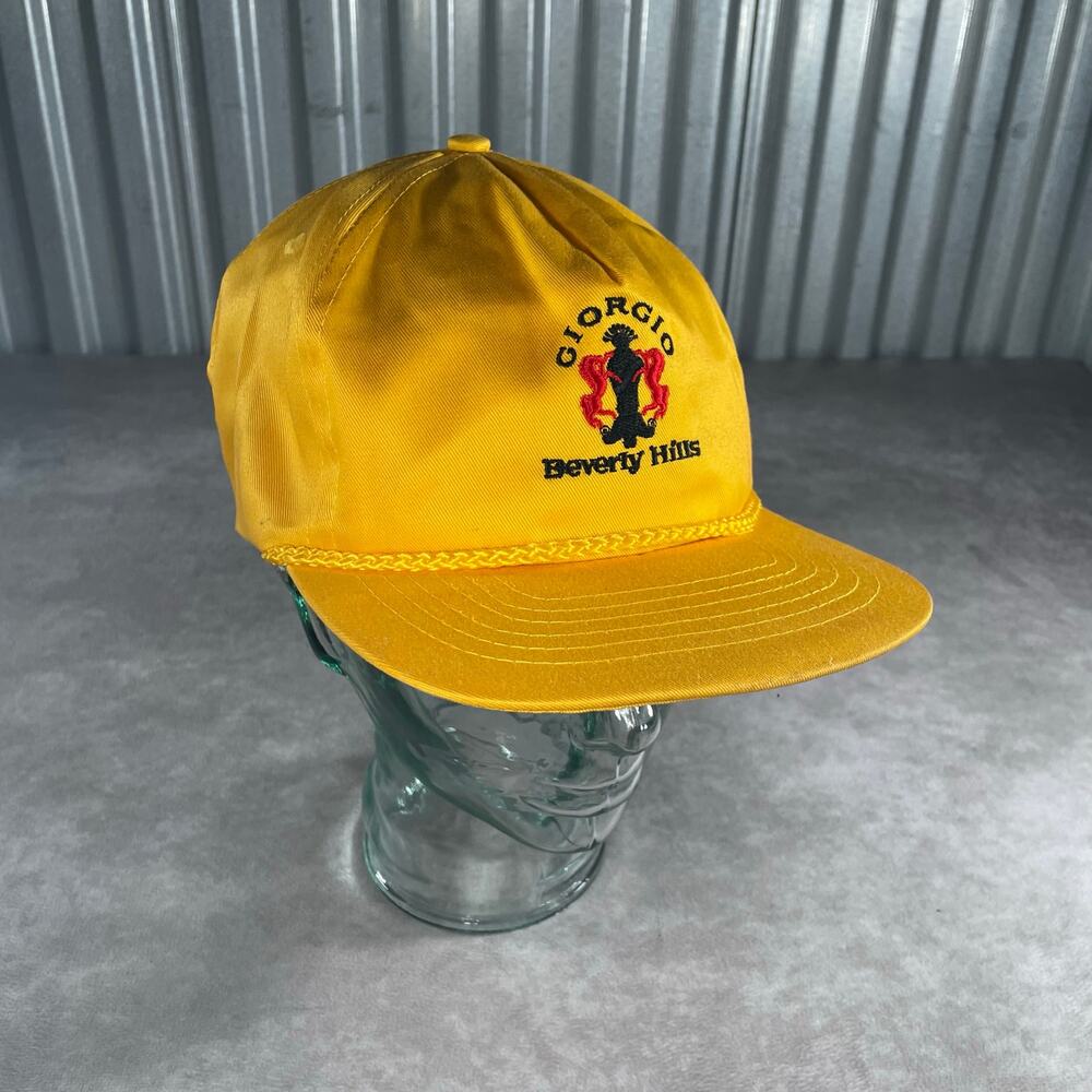 80’s 90’s Giorgio Beverly Hills Polo Preppy Snapback Hat Golf California